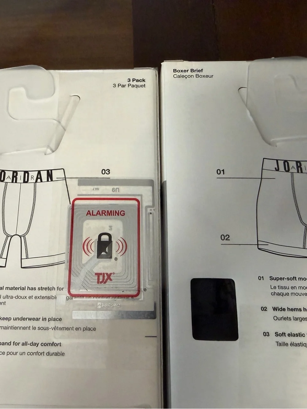 Jordan Flight Modal Boxer Briefs 3 Pack Men's Size medium lot 9 briefs total
